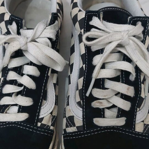 Vans shoes used, size 42.5, black and white