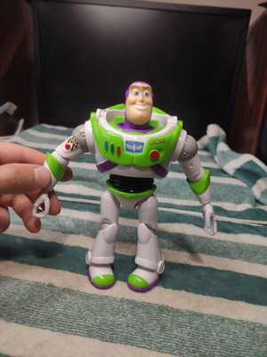 Buzz Lightyear figure from Toy Story, like new