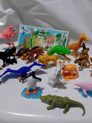 Kinder Natoons complete set new