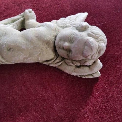 Clay wall decorative angel 12cm like new