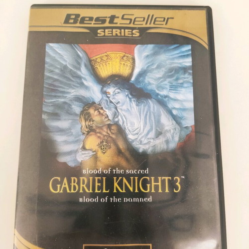 Gabriel Knight 3 PC Game like new, action RPG