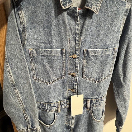 Zara jumpsuit, blue, size S