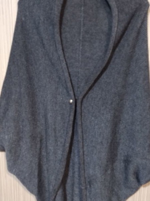 Ζακέτα κάπα Zara μεταχειρισμένη, μέγεθος medium, γκρι