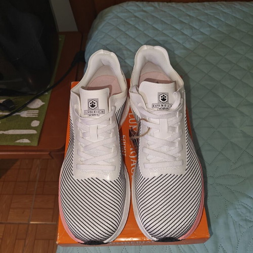 Lumberjack Nanda WMN 4FX sneakers new, white with colorful sole