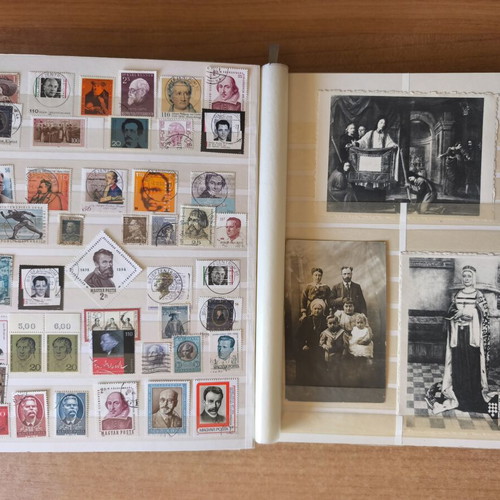 KABE Album with Portrait Stamps like new, 60 pages
