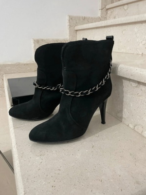Pinko ankle boots like new, black, size 39