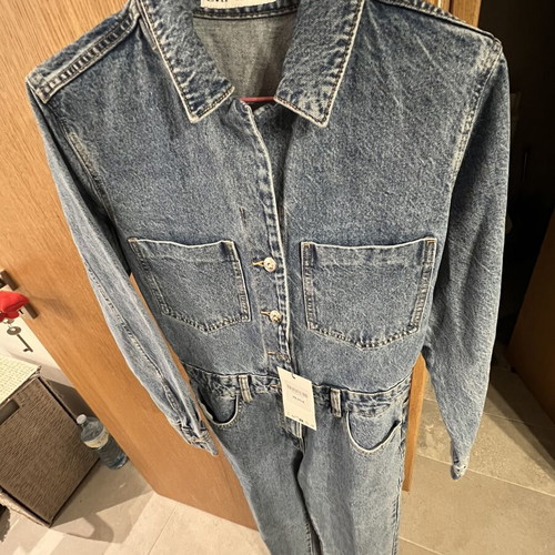 Zara jumpsuit, blue, size S