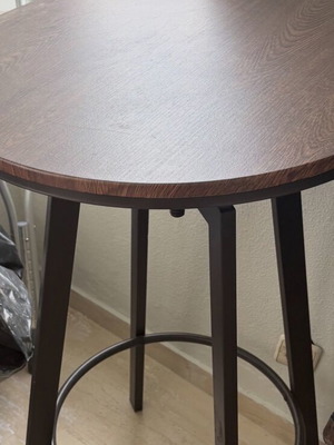 Pasos with height adjustment screw, iron with walnut like new