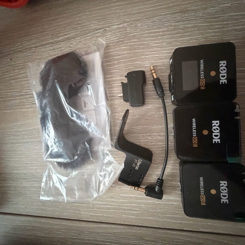 Rode Wireless GO 2 μικρόφωνα σαν καινούργια, 2 μικρόφωνα και πομπός