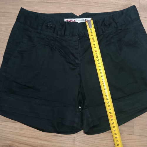 Fabric shorts Medium like new, black