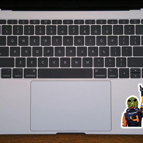 Lando Norris F1 stickers made to order, set of 2