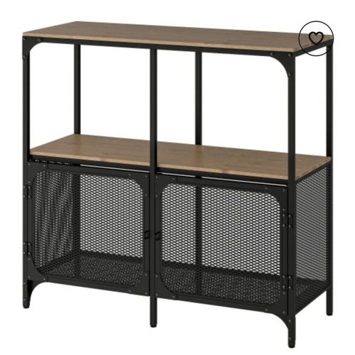 IKEA FJÄLLBO furniture set with TV stand, shelf and coffee table