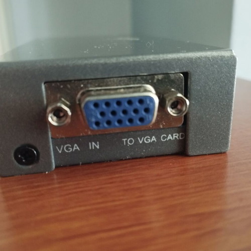 PC VGA-TV Converter model st-340 like new unused