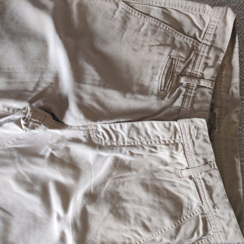 Bitsiani men's pants like new, size 42, beige, 100% cotton