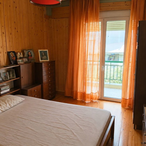 Apartment 125 m² in Thessaloniki Ampelokipoi, furnished with balcony and security door