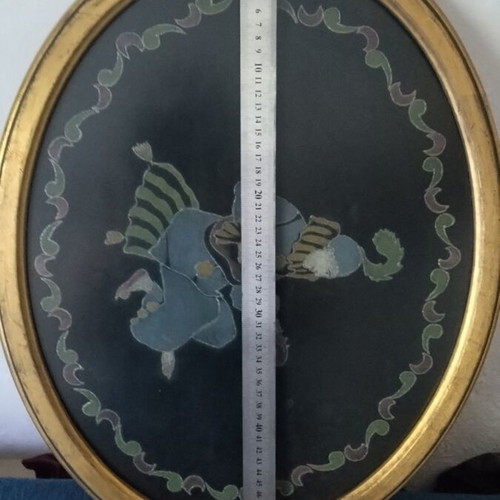 Oval Chalcography Kadras like new