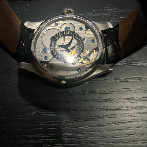 Mercedes Original piloten watch like new, black men's