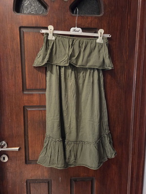 Lynne dress khaki like new, size S