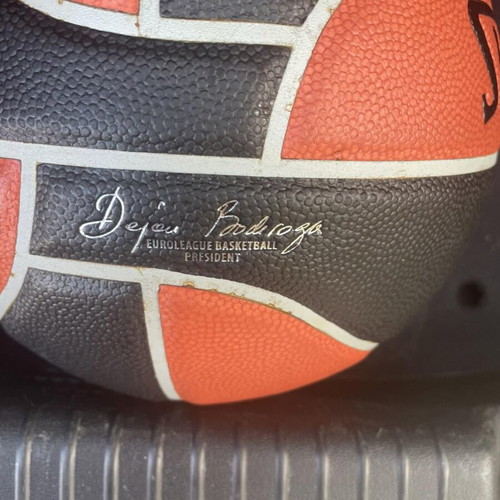 Basketball ball like new, used in 2023 EuroLeague final Kaunas
