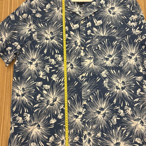Gap short-sleeve shirt like new, blue, size XL