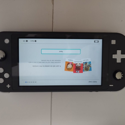 Nintendo Switch Lite Console 32GB used, grey