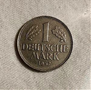 Μάρκο Δ.Γερμανιας 1957G Ημερομηνία κλειδι