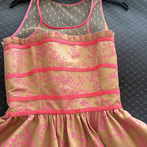 Red Valentino Dress Size S Like New with Pink Details