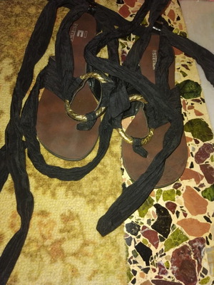 Beverly Hills Polo Club women's sandals used, sizes 38-38.5