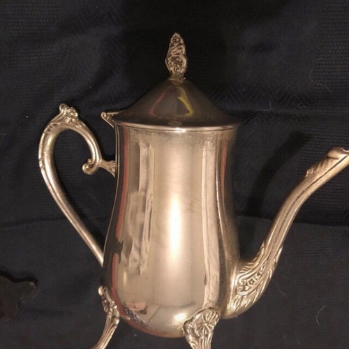 Vintage teapot large used for coffee or chocolate