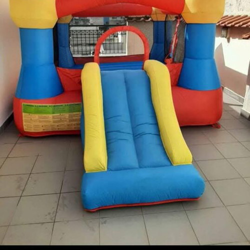 Happy Hop inflatable castle with trampoline and slide