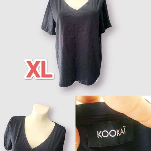 Kookai blouse size XL like new, blue