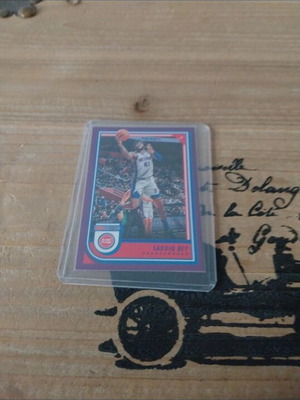 Saddiq Bey Panini NBA Hoops card like new