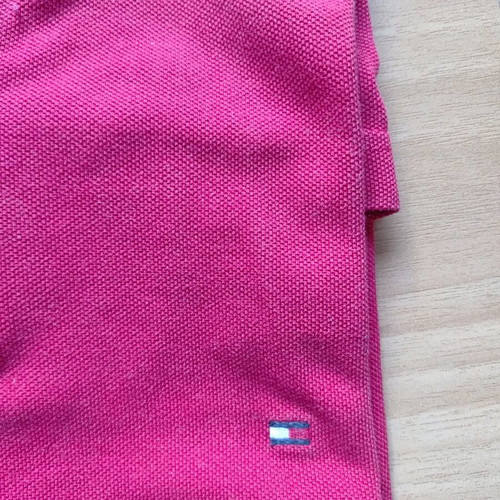 Tommy Hilfiger men's polo shirt size L like new, red