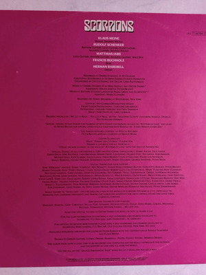Scorpions Savage Amusement vinyl record like new, rock