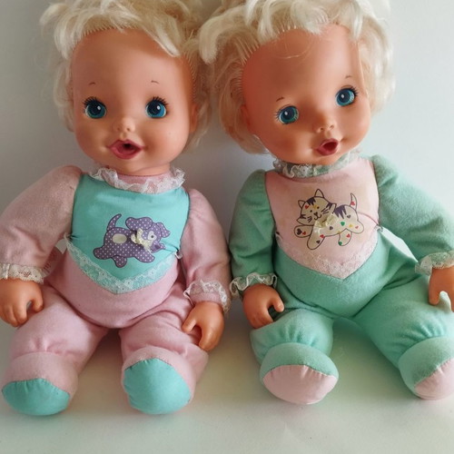 Vintage 1996 Take Care Of Me Twins baby dolls used