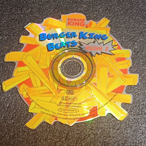 Collectible Shape CD Burger King Beats Volume 2 used, R&B / Soul