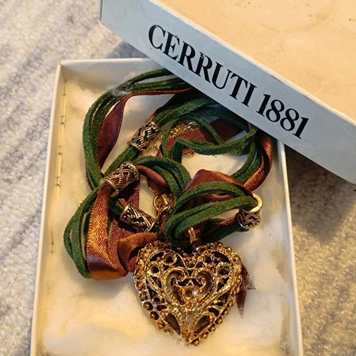 Cerruti 1881 pendant used, vintage, stainless steel