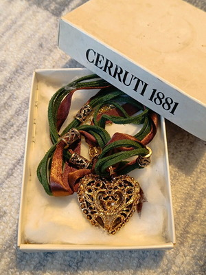 Cerruti 1881 pendant used, vintage, stainless steel