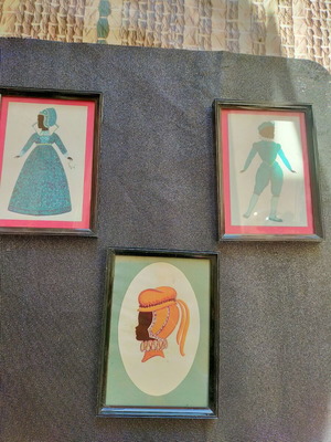England silhouette art collection