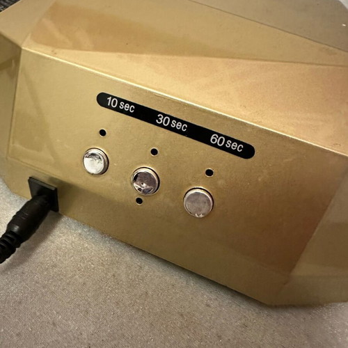 UV nail lamp used like new for semi-permanent acrylic