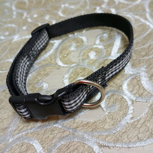 Dog collar like new, adjustable length 30-43 cm