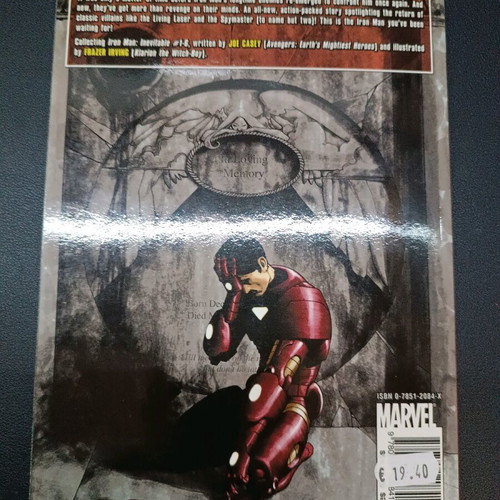 Marvel Comics Iron Man The Inevitable trade paperback like new