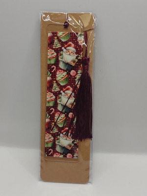 Handmade Christmas bookmark new