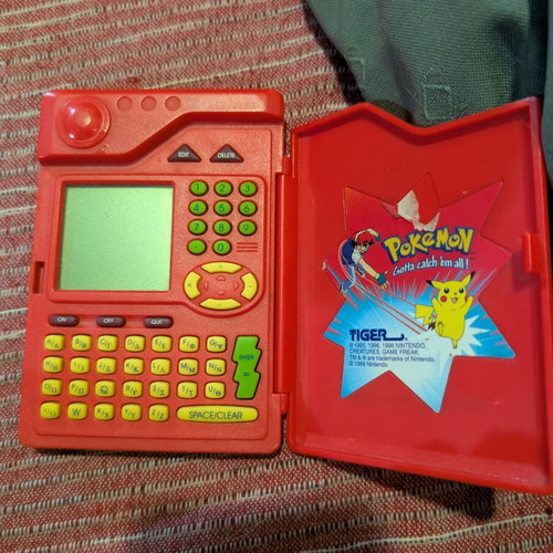 Pokemon Pokedex handheld device