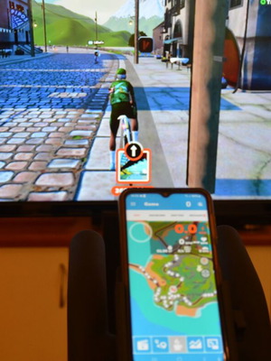 Spin bike Horizon GR6 Zwift setup σαν καινούργιο με power meter και Apple TV 4K