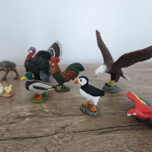 Collecta miniatures set of 9 used