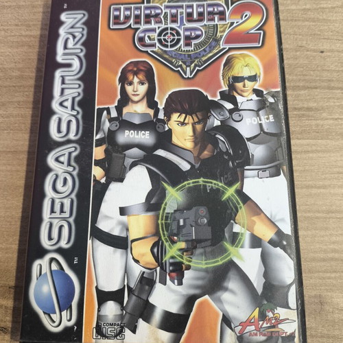 Virtua Cop 2 Sega Saturn game used, English version