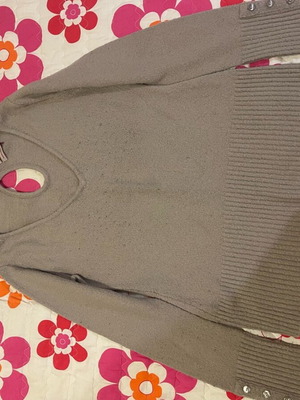 Blouse used, size L, beige