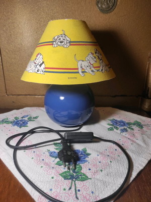 Επιτραπέζια λάμπα Vintage Disney 101 Dalmatians 25cm μεταχειρισμένη