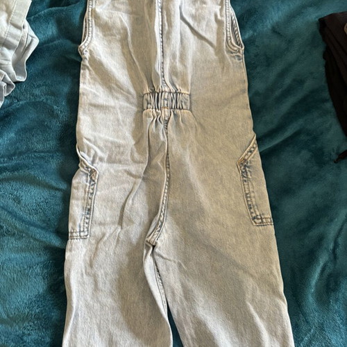 Zara kids denim jumpsuit like new